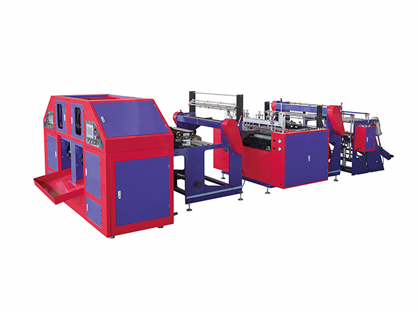HC-YX500X2雙線全自動(dòng)點(diǎn)斷連卷制袋機(jī)（有芯）